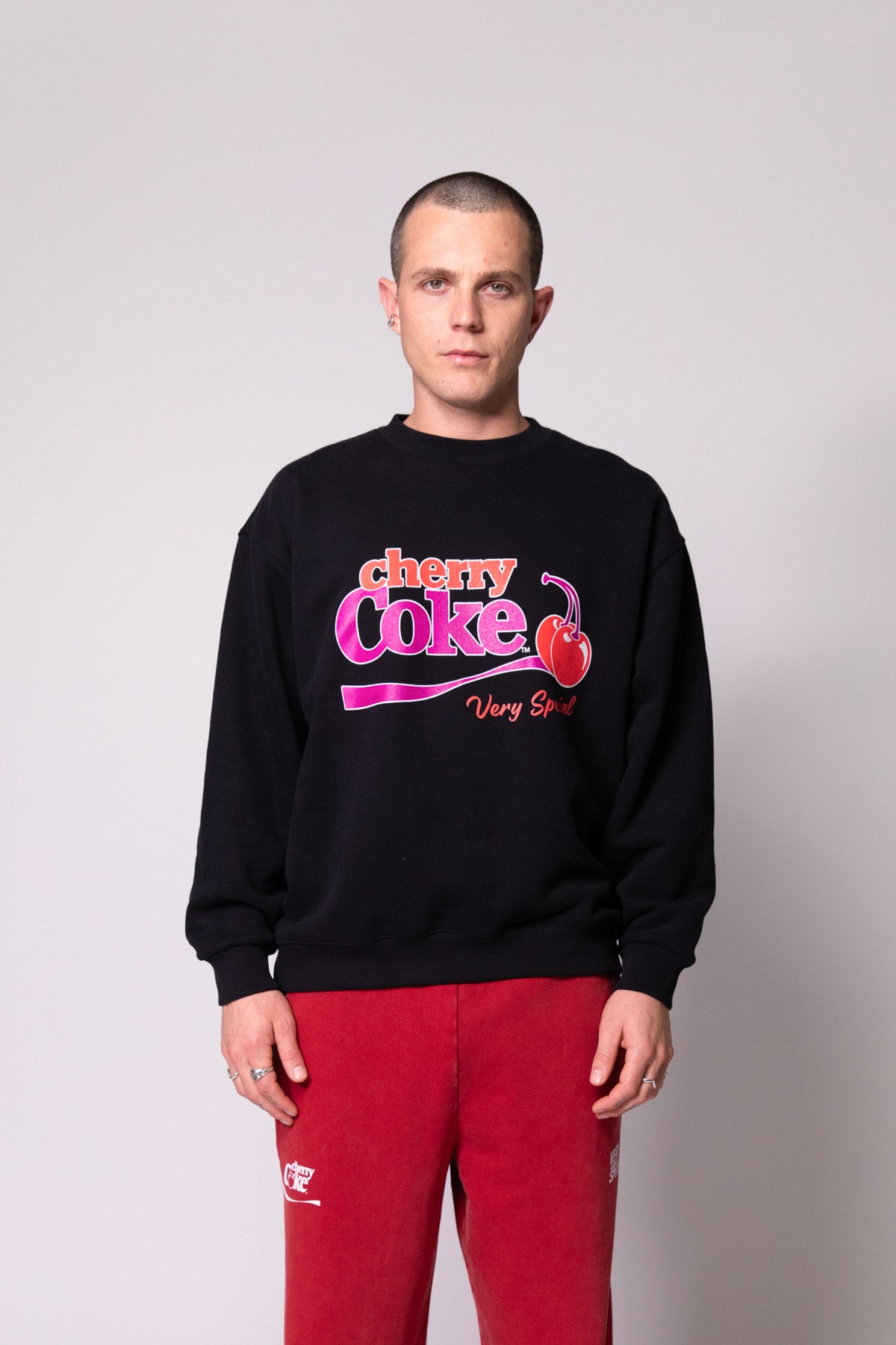 Black Cherry Coke Classic Crew