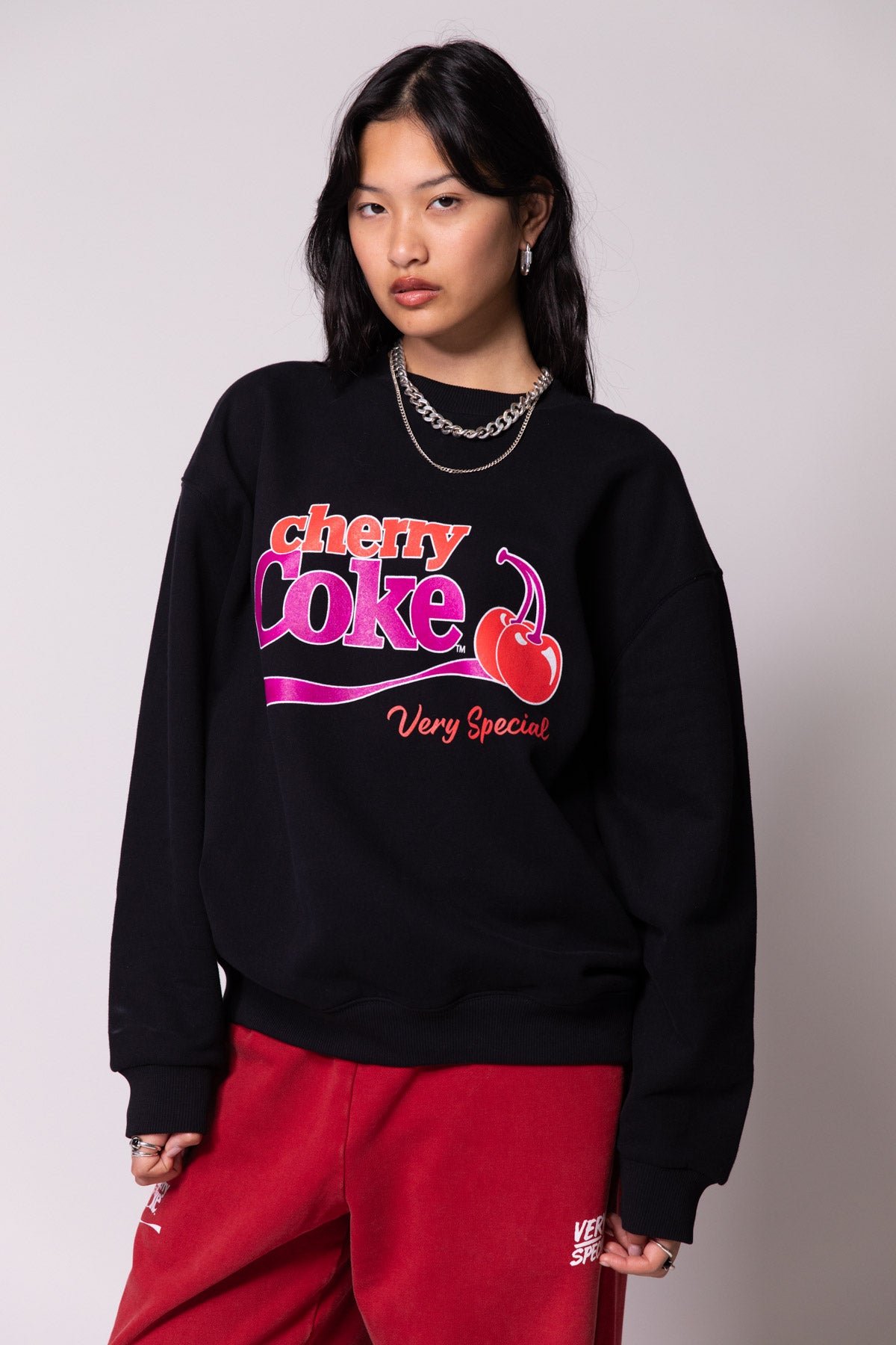 Black Cherry Coke Classic Crew