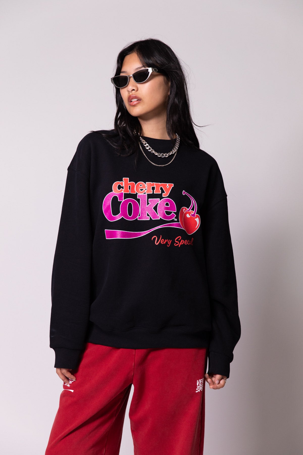 Black Cherry Coke Classic Crew
