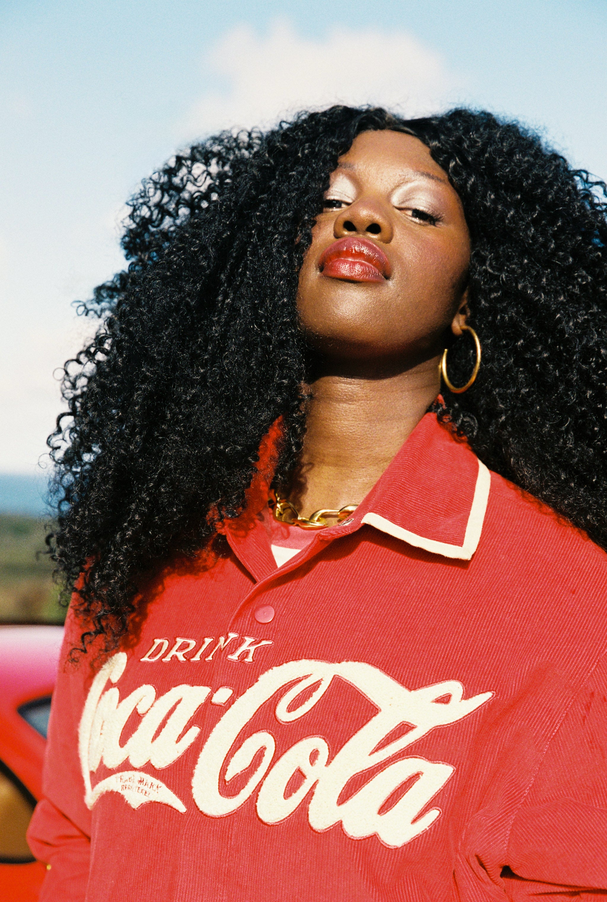 Classic Coke Cord Varsity Jacket