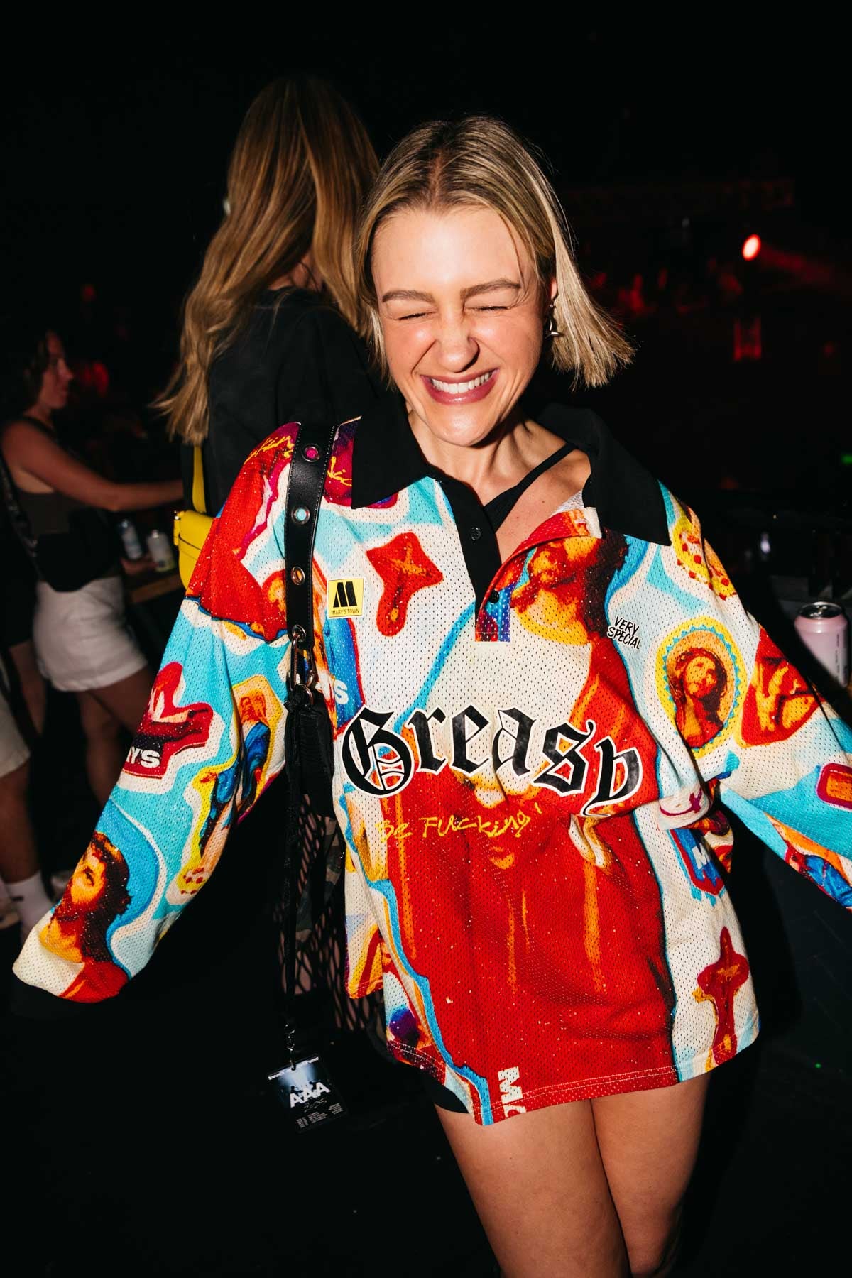 Holy Holy Mesh LS Polo