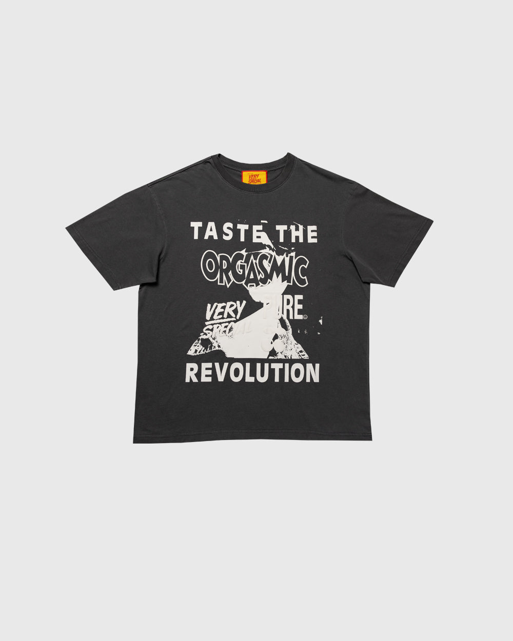 Charcoal Orgasmic Vintage tee
