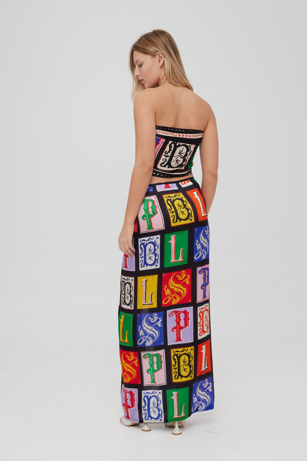 "BLSP" Wrap skirt