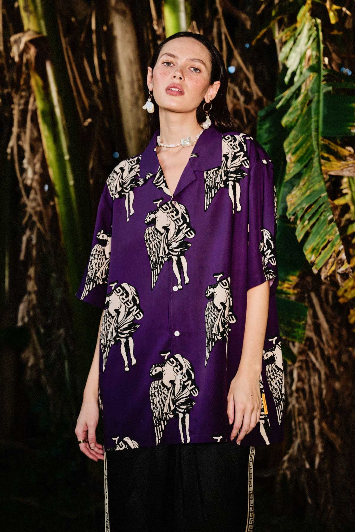 Purple "Angel Energy" Shirt