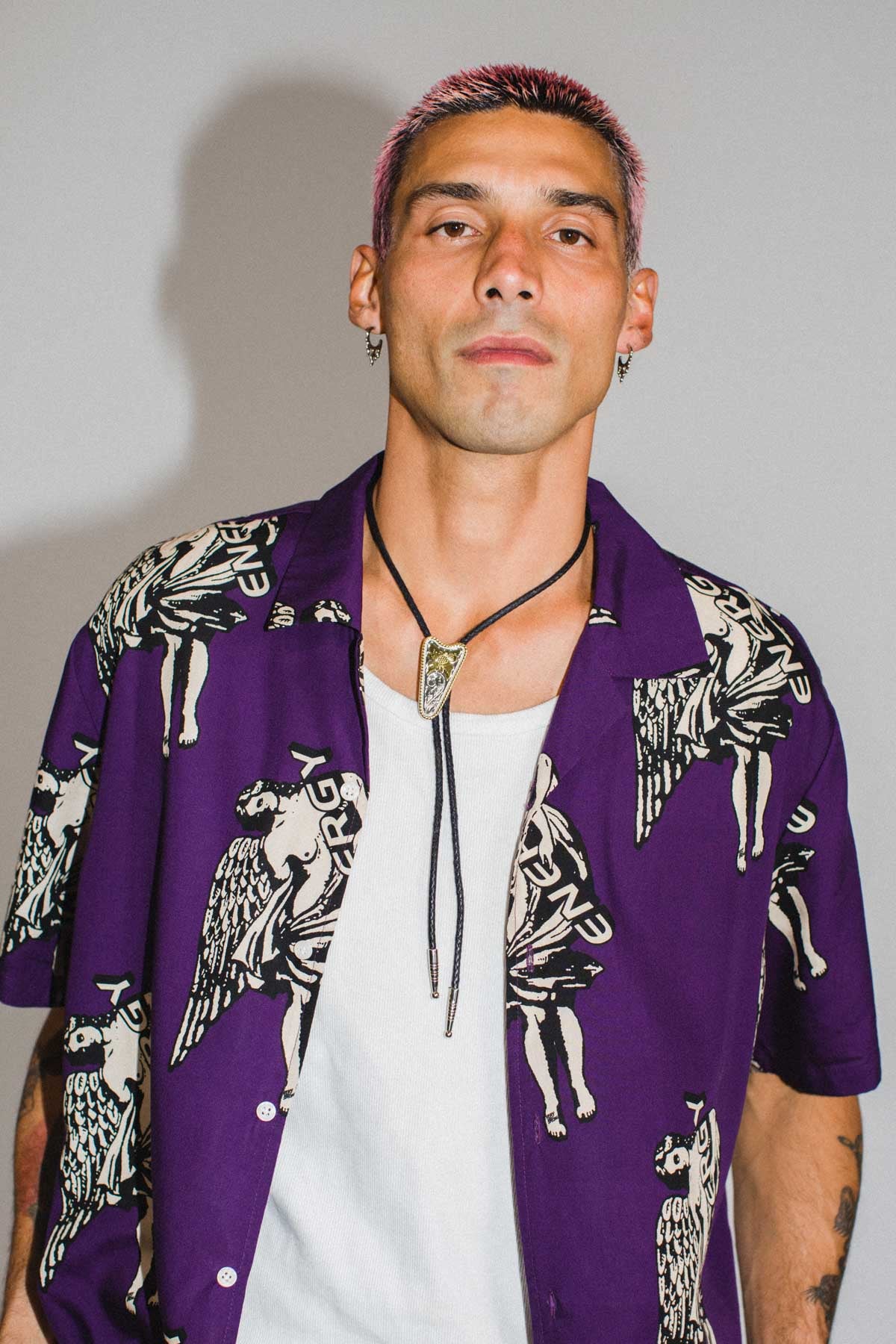 Purple "Angel Energy" Shirt