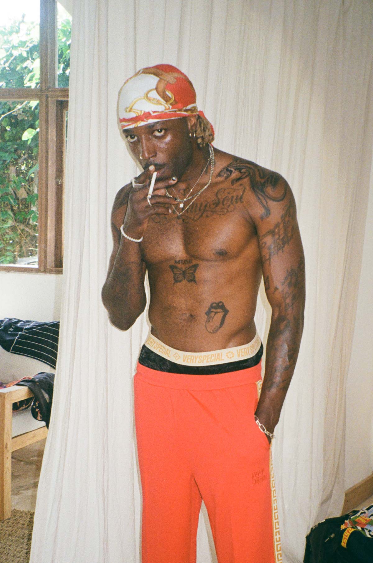 Black Satin Boxer Shorts