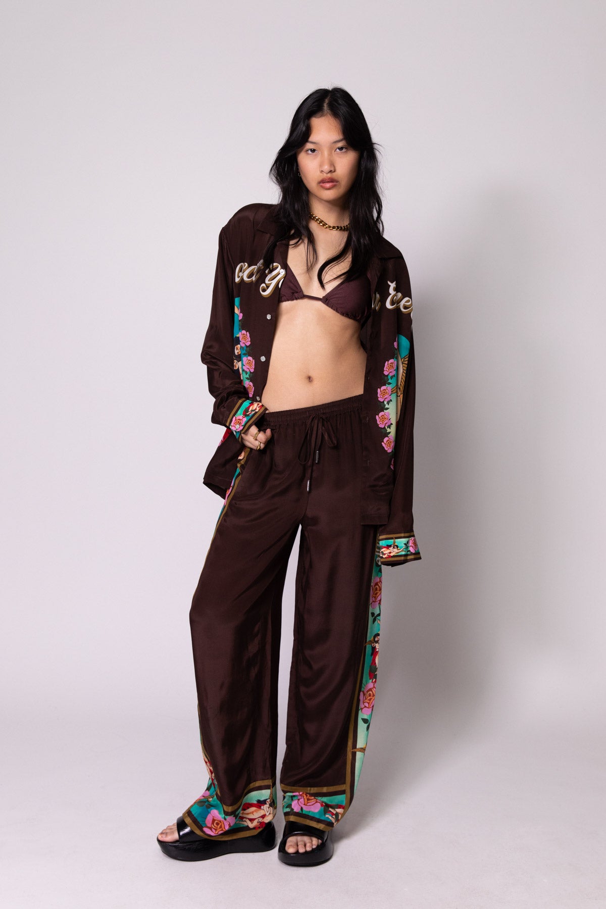 Silk Mocha Guardian Angels LS Shirt