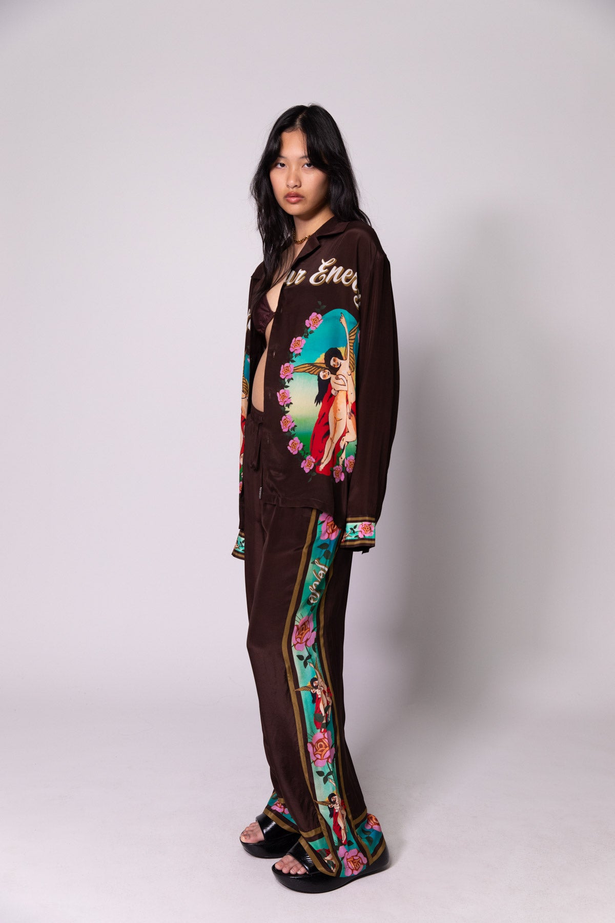 Silk Mocha Guardian Angels Vacay Pant