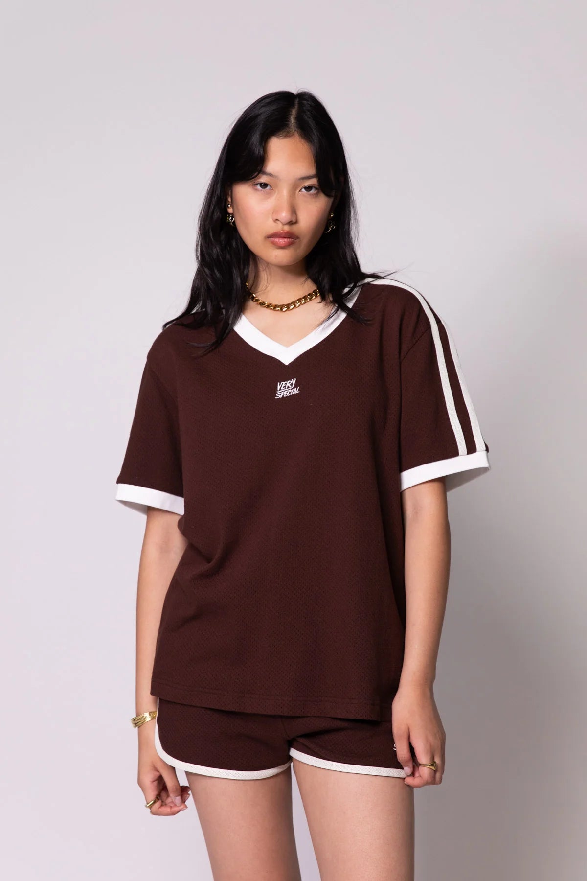 Mocha Classic Cotton Mesh Set