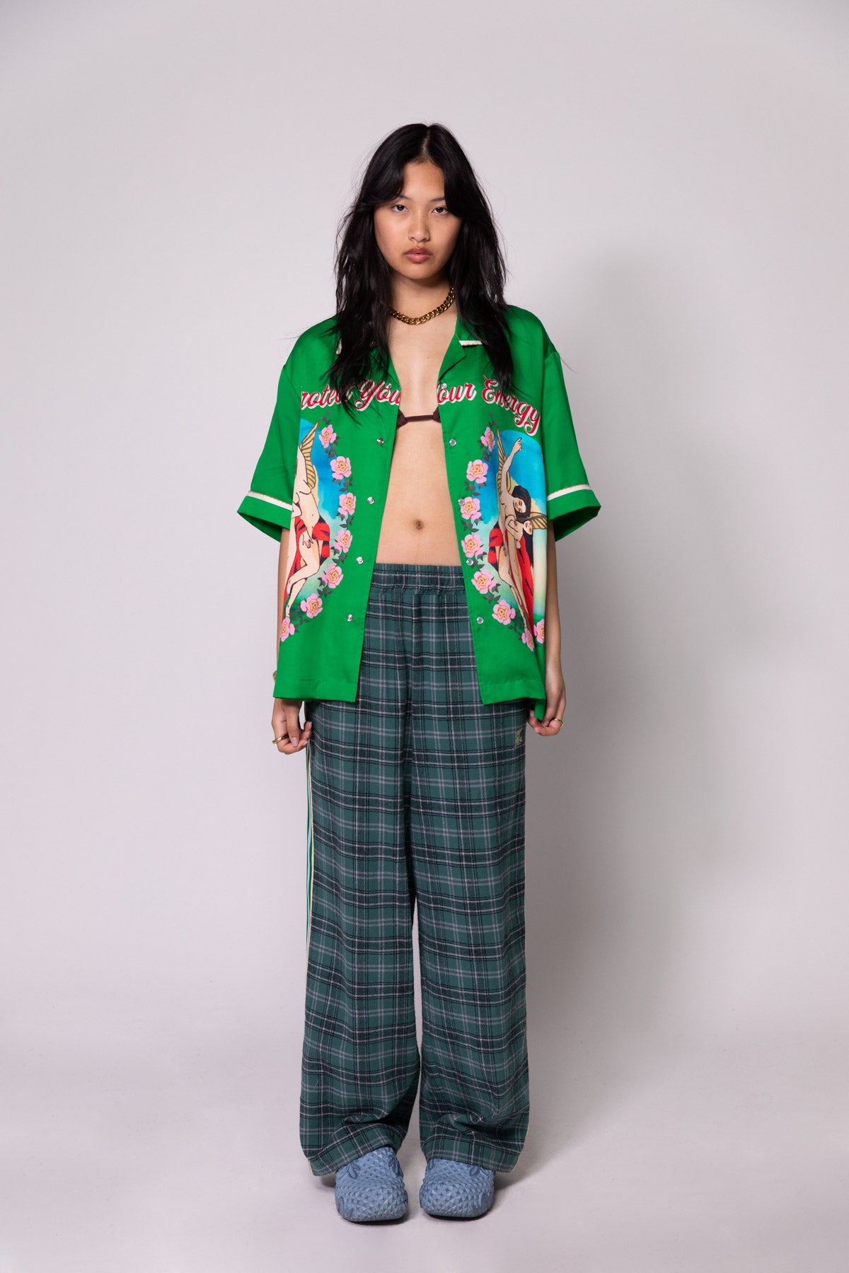 Green Guardian Angels Resort Shirt