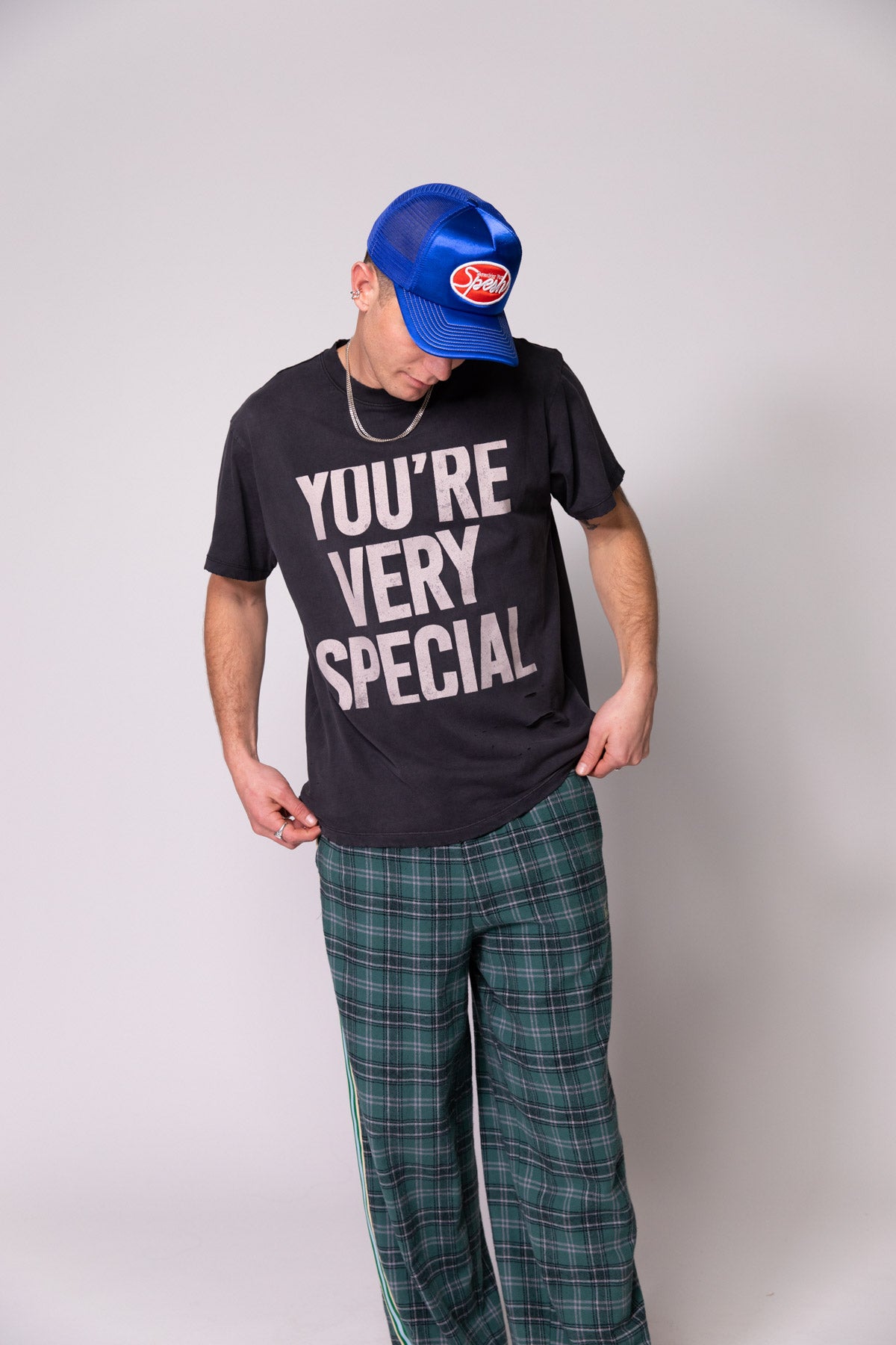 Vintage Black YVS Trashed Tee