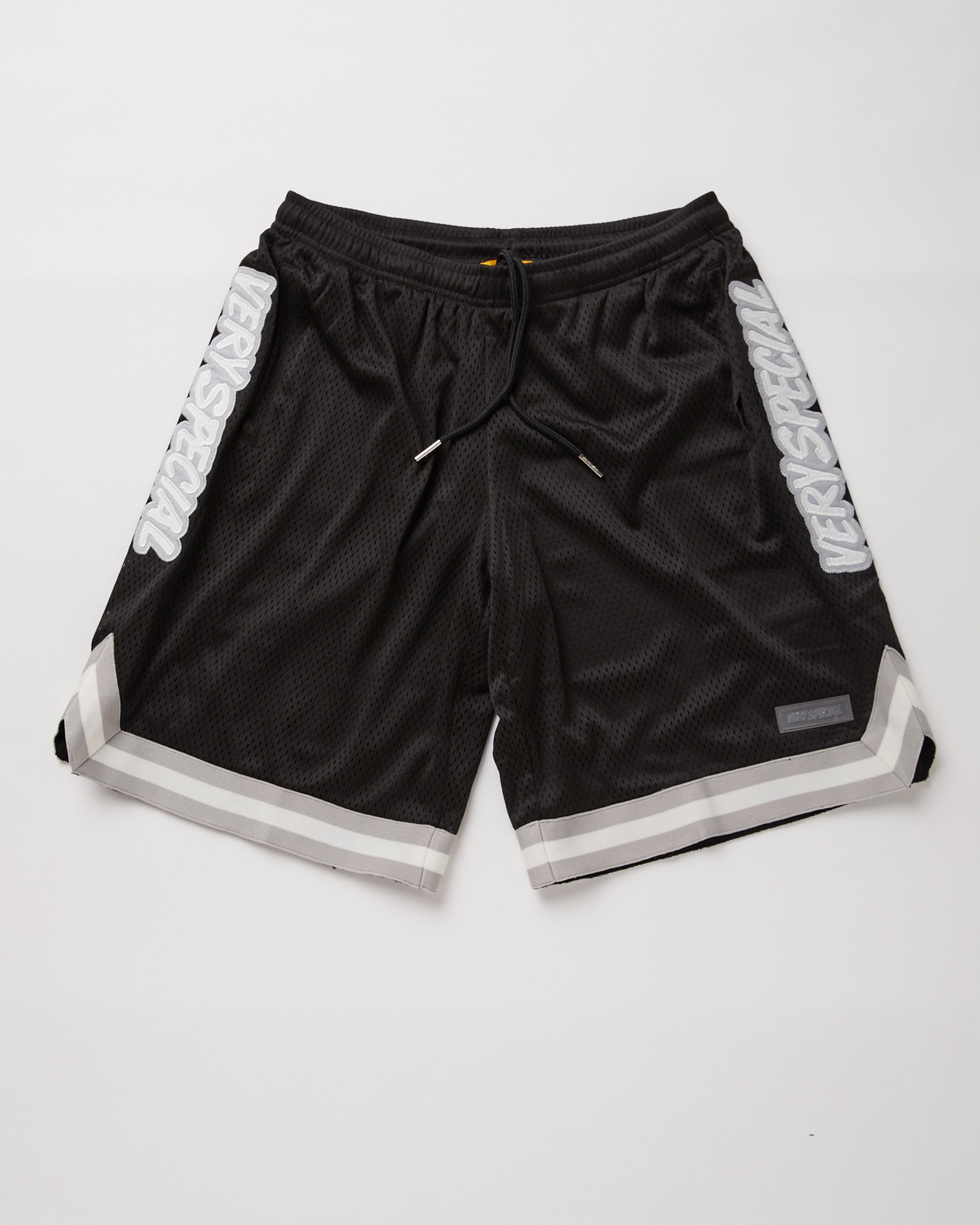 Black Side Script Bball short