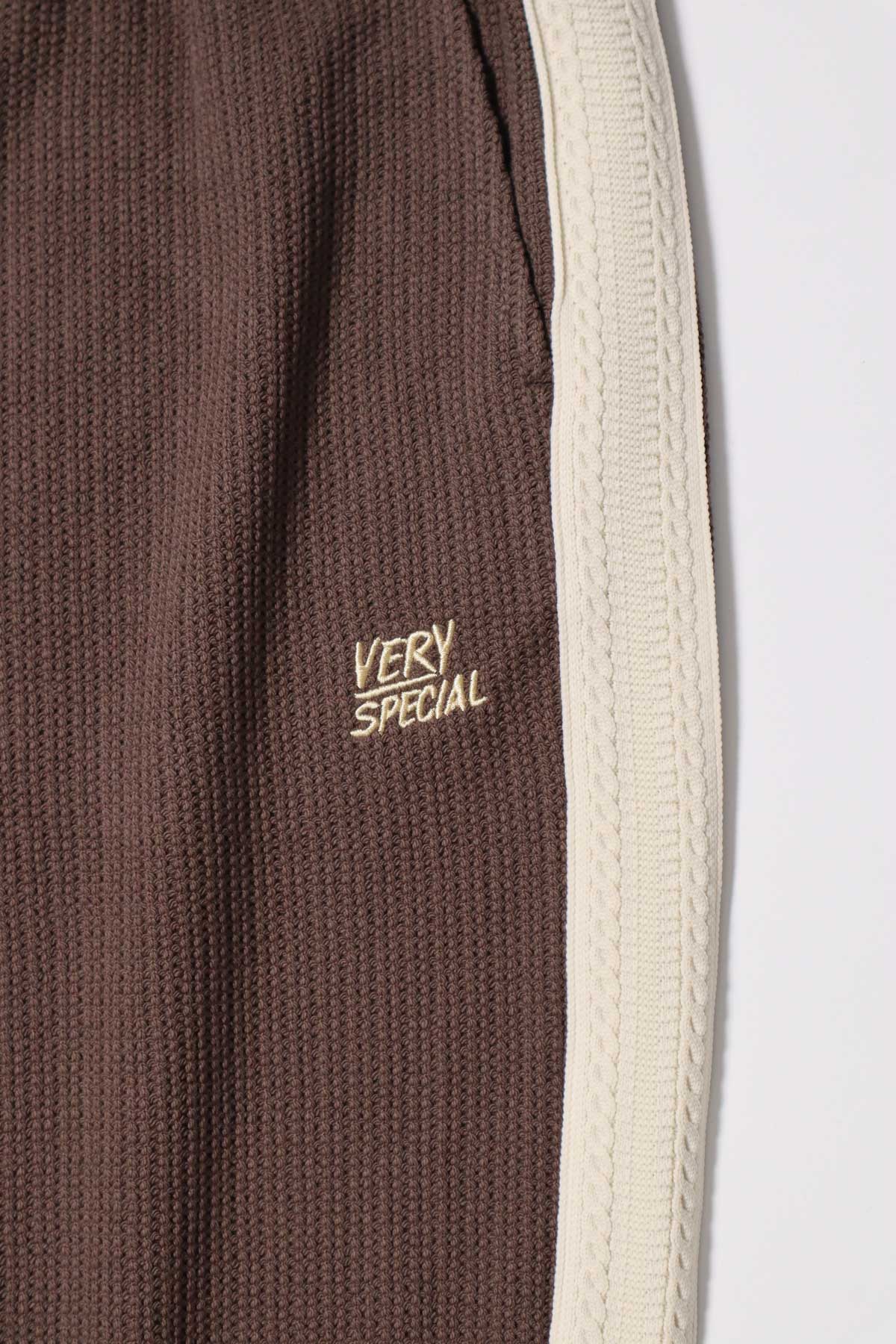 Chocolate Knitted Baggy Pants