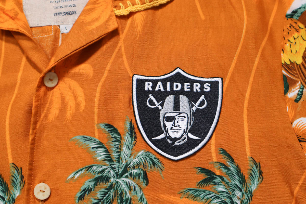 Raiders One Off Hawaiian Shirt L