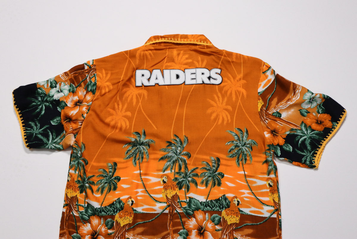 Raiders One Off Hawaiian Shirt L