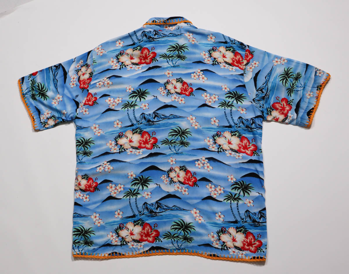 New York Rangers One Off Hawaiian Shirt XL