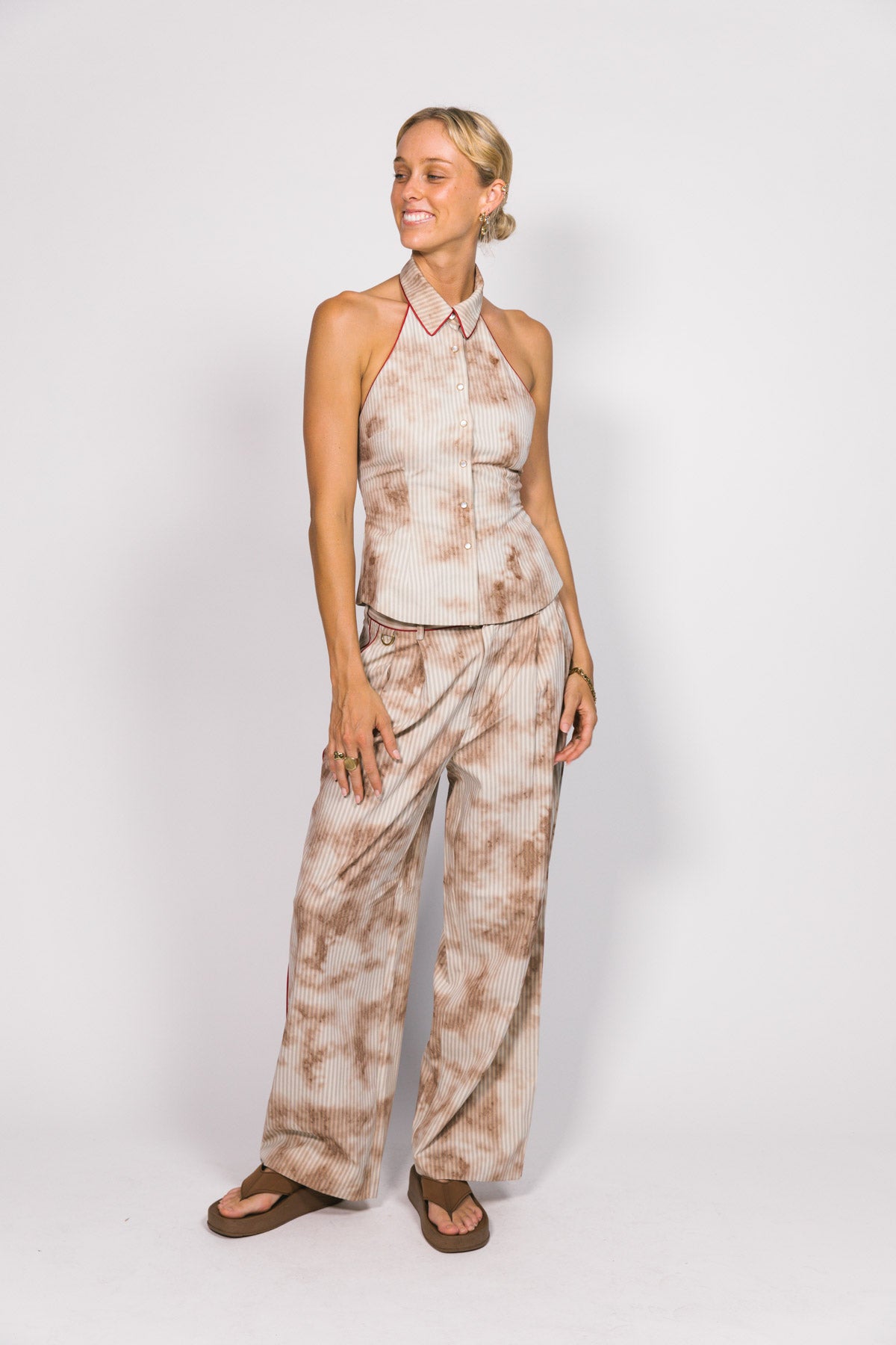 Rusty Stripe Westwood Pant