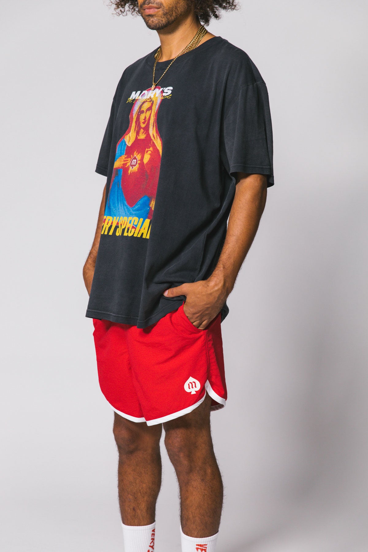 Red Mary's Nylon Short