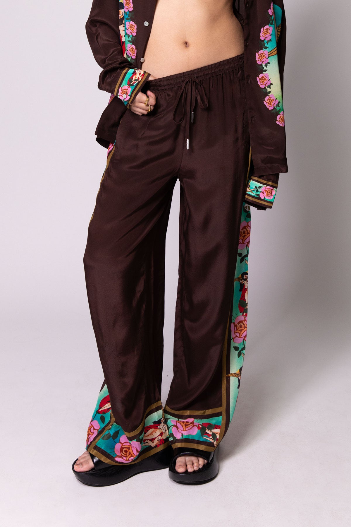 Silk Mocha Guardian Angels Vacay Pant