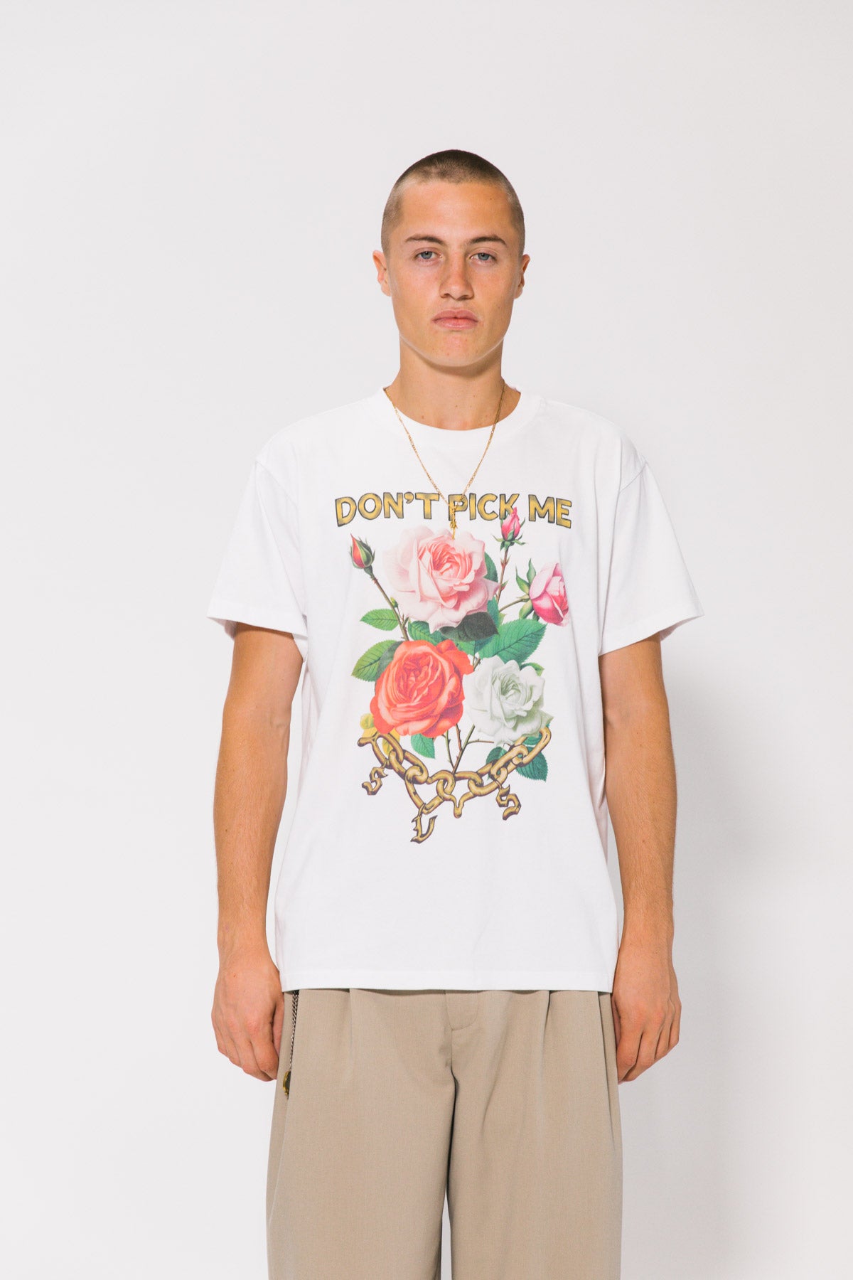 White Don't Pick Me Tee