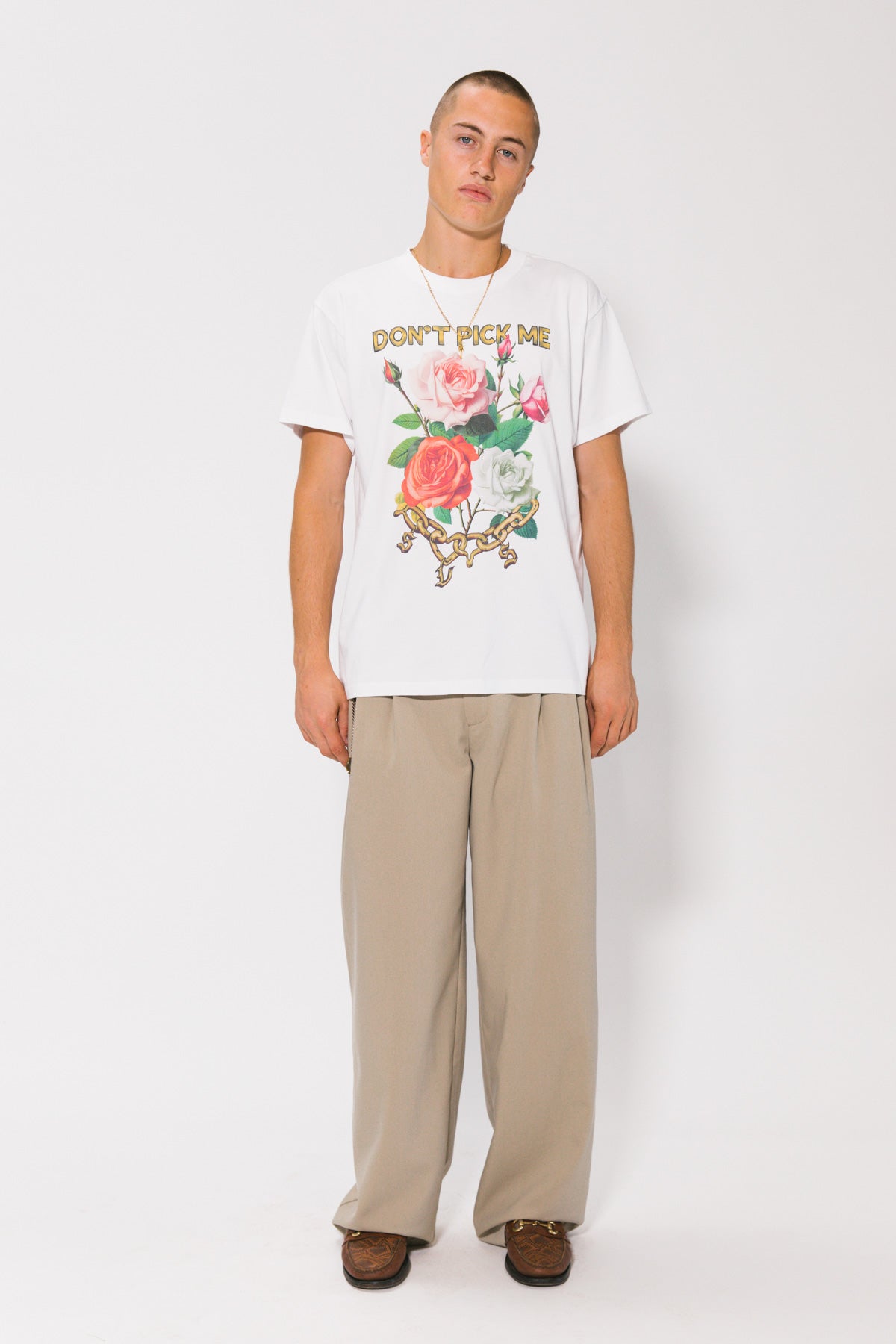 White Don't Pick Me Tee