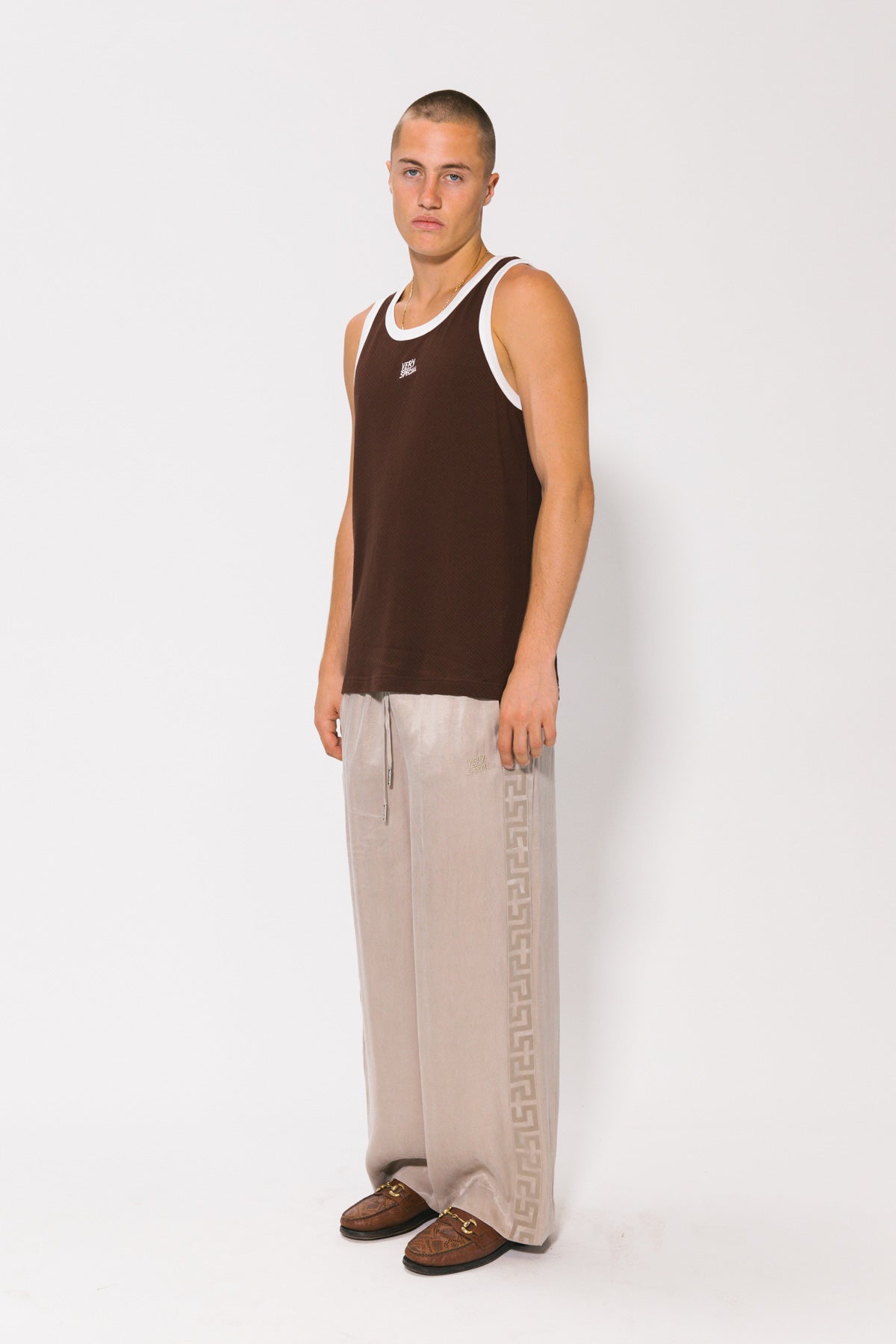 Stone Panel Geo Vacay Pant