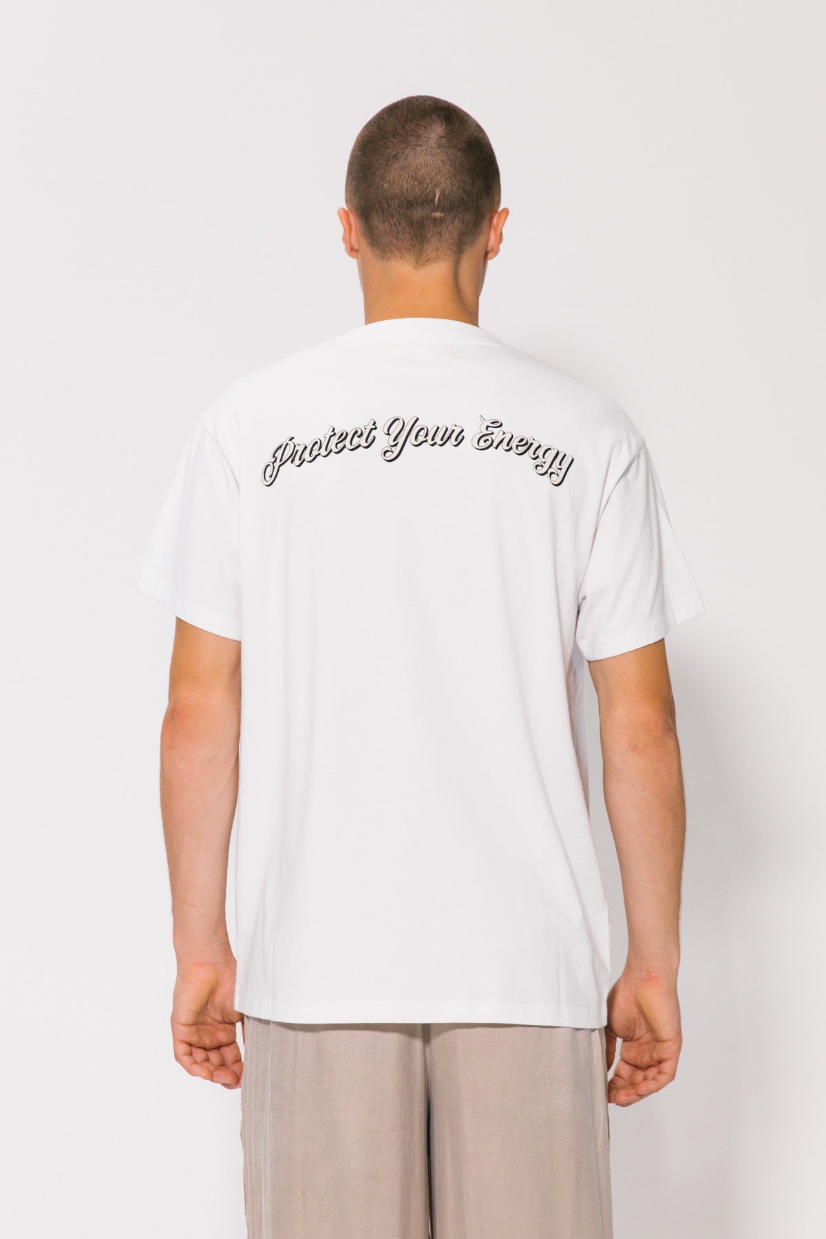 Vintage White Guardian Angel Boxy Tee