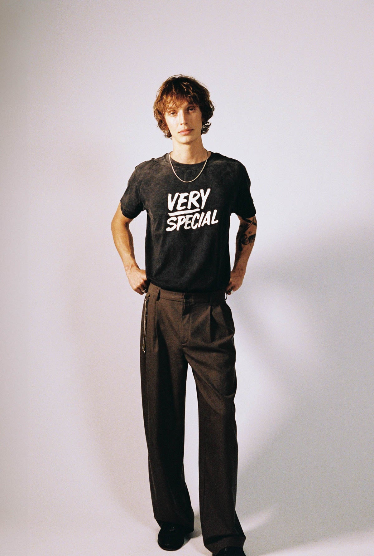 Vintage Black Very Special Logo Tee