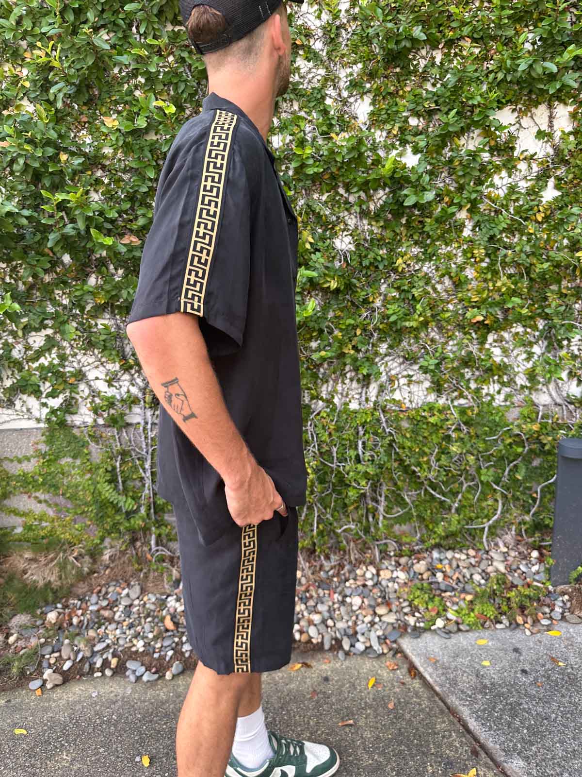 Black Gold "Geo" Basketball Shorts