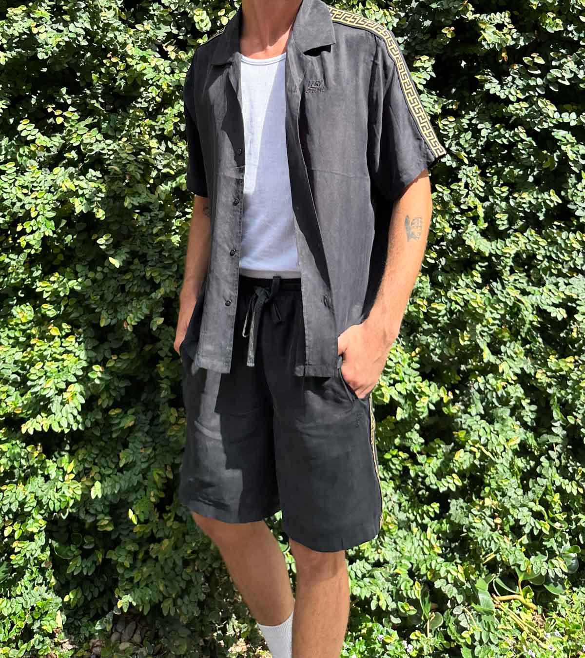 Black Gold "Geo" Basketball Shorts