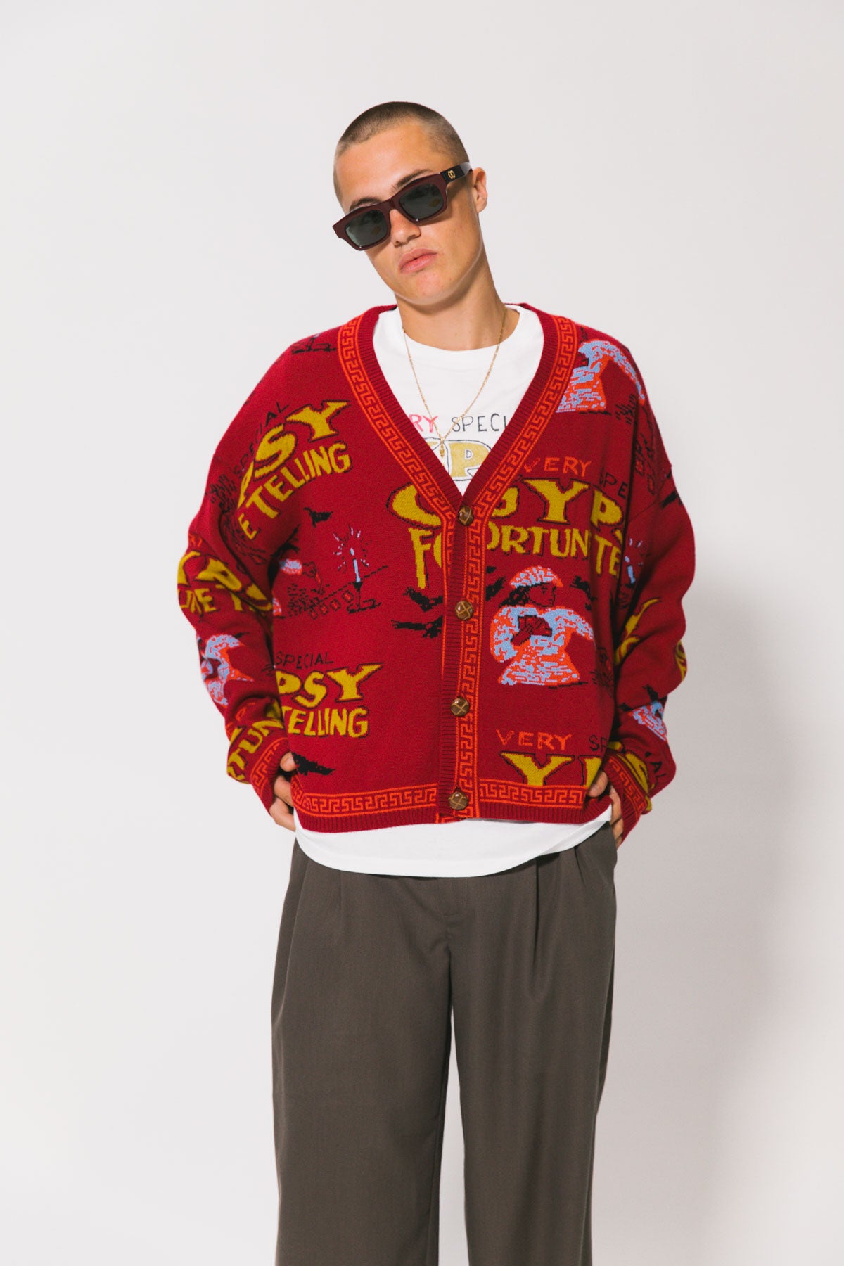 Fortune Teller knitted Cardigan