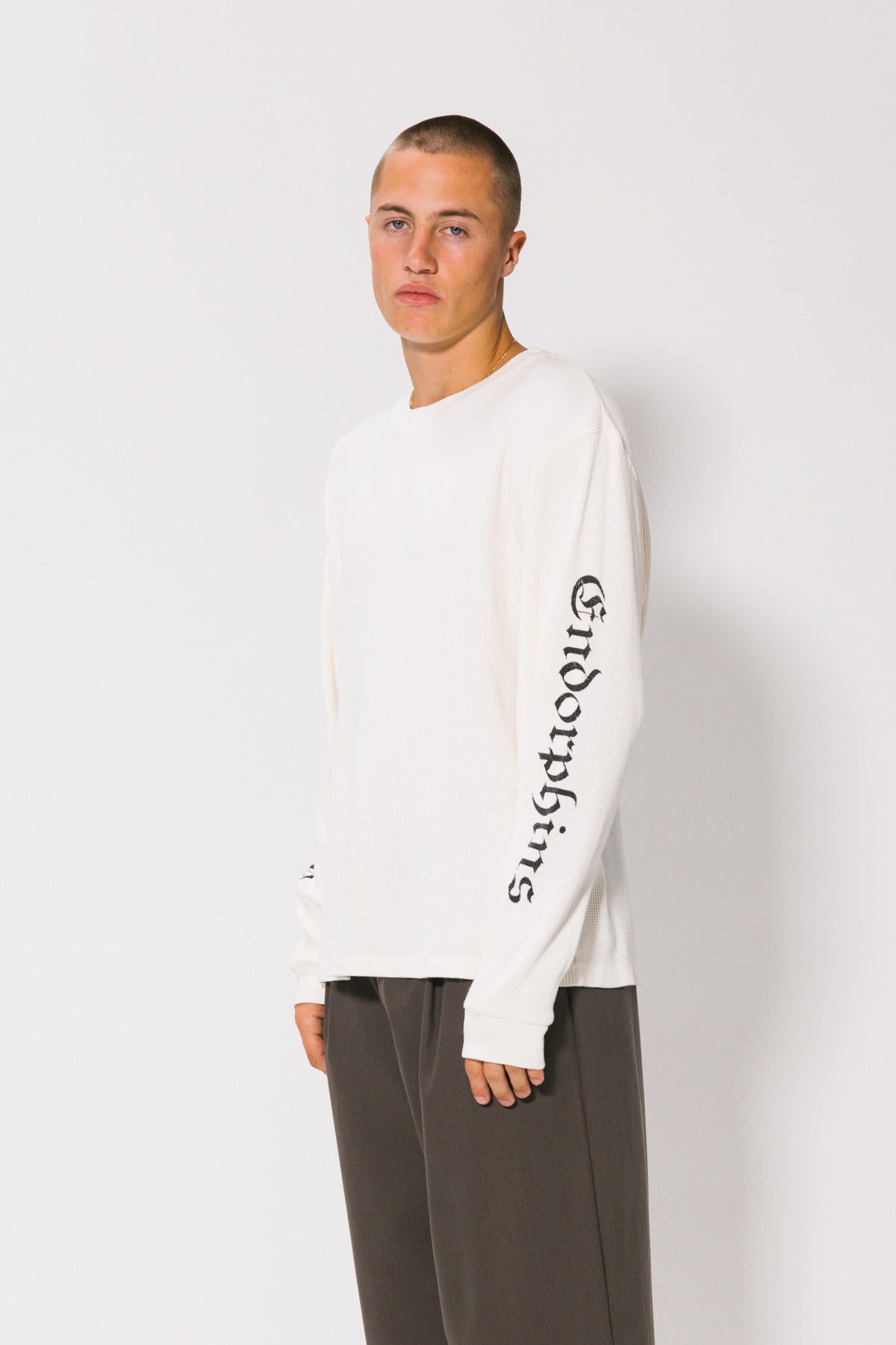 Endorphins Long Sleeve Waffle Tee