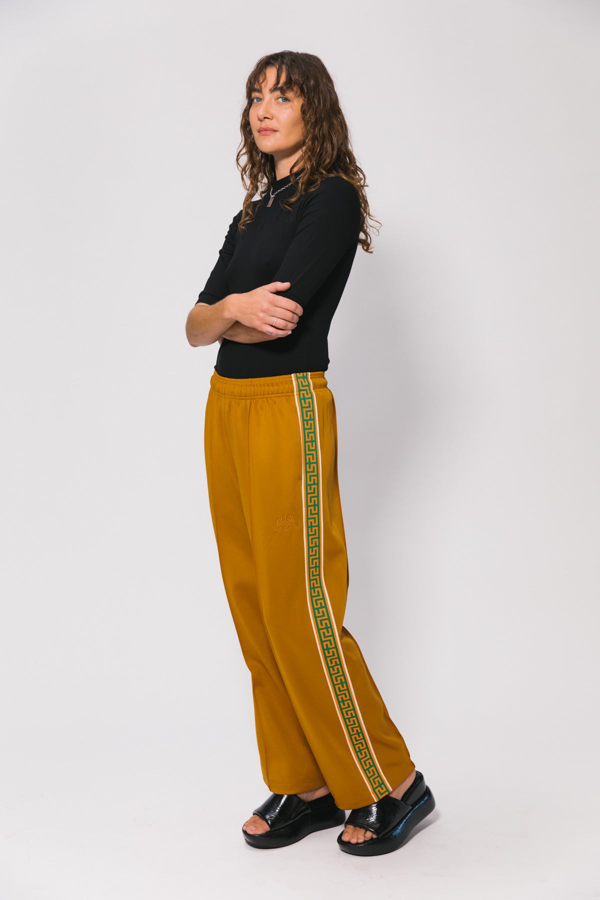 Clay Geo Track Pants