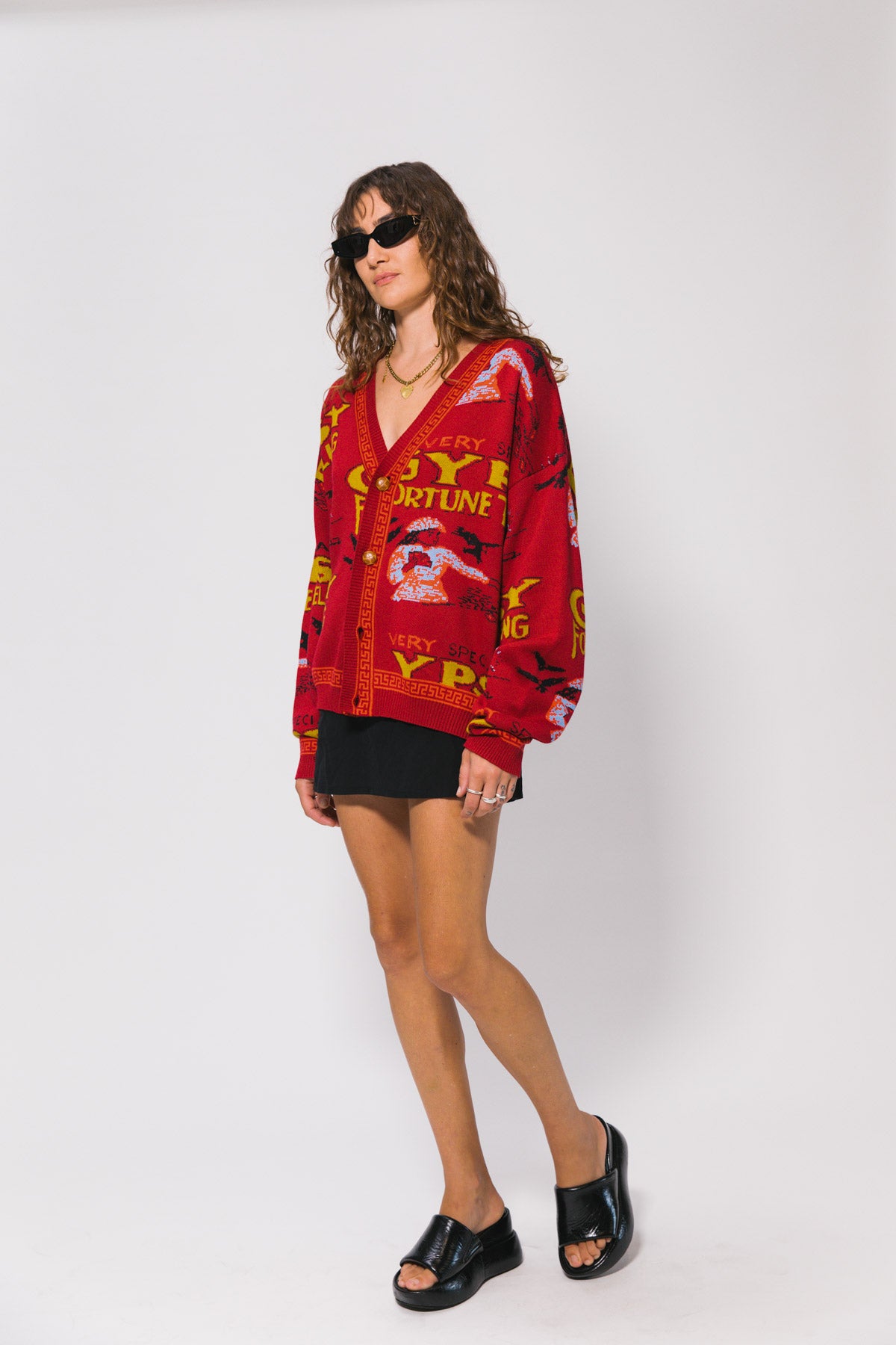 Fortune Teller knitted Cardigan