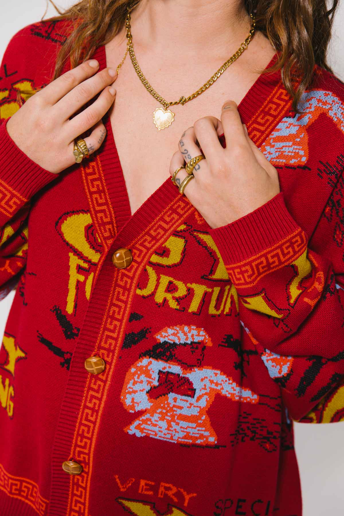 Fortune Teller knitted Cardigan