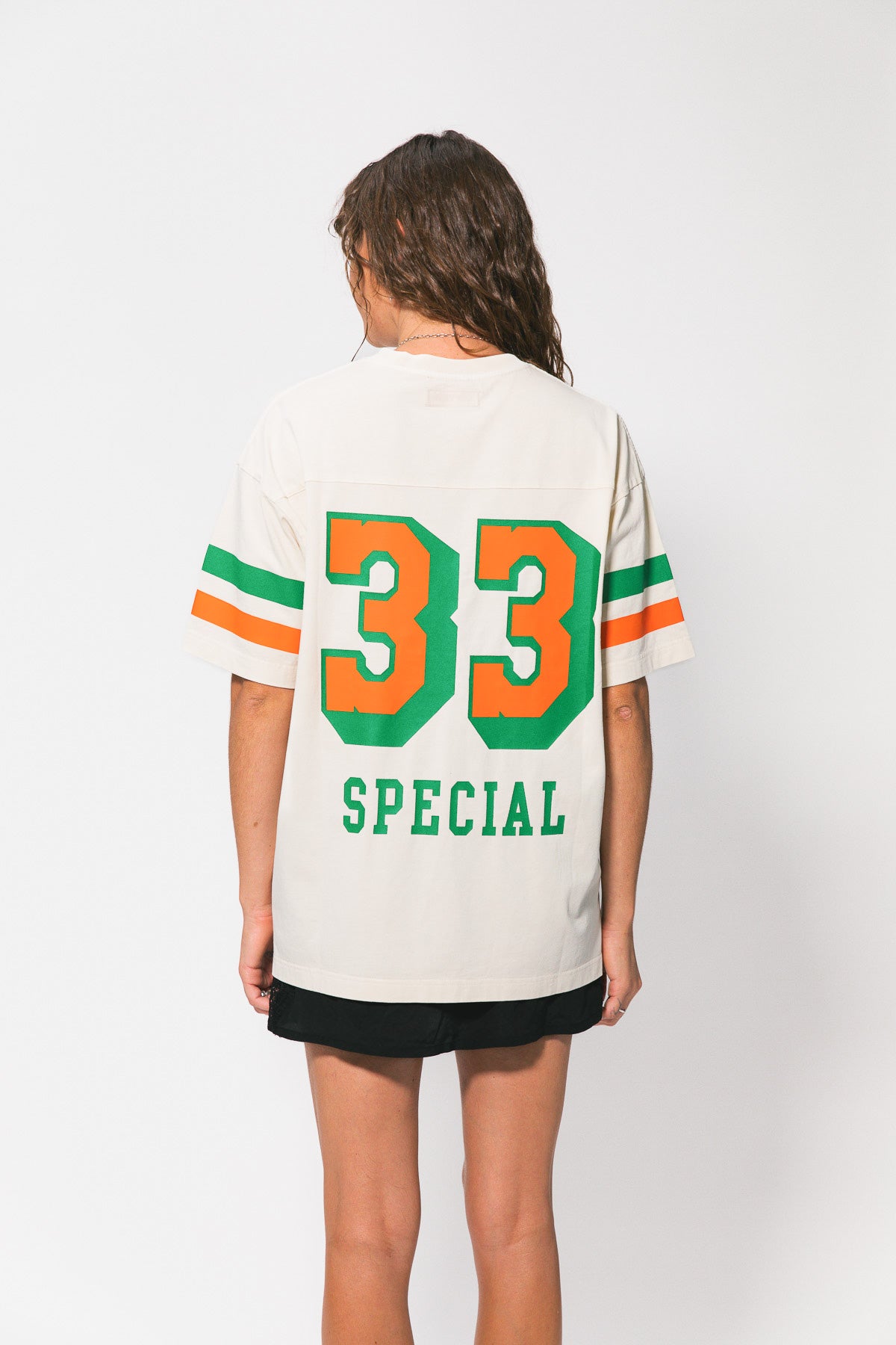 Vintage White Be More Special Tee