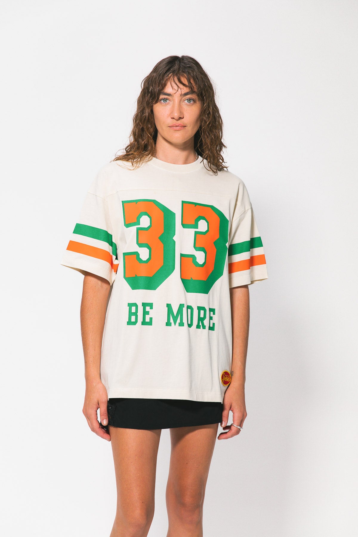Vintage White Be More Special Tee