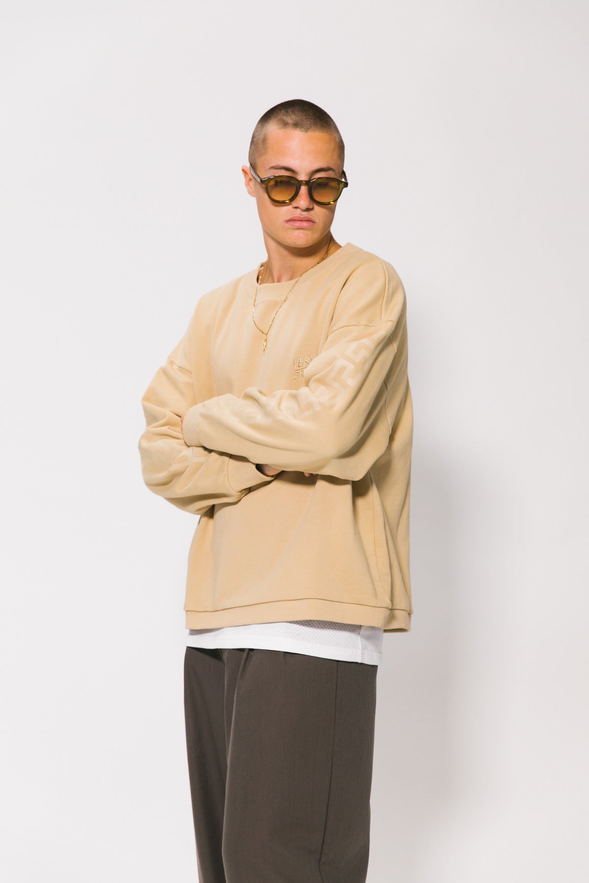 Beige SVS Essential Crew