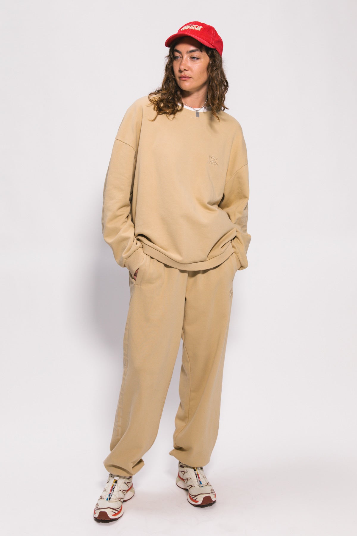 Beige SVS Essential Crew