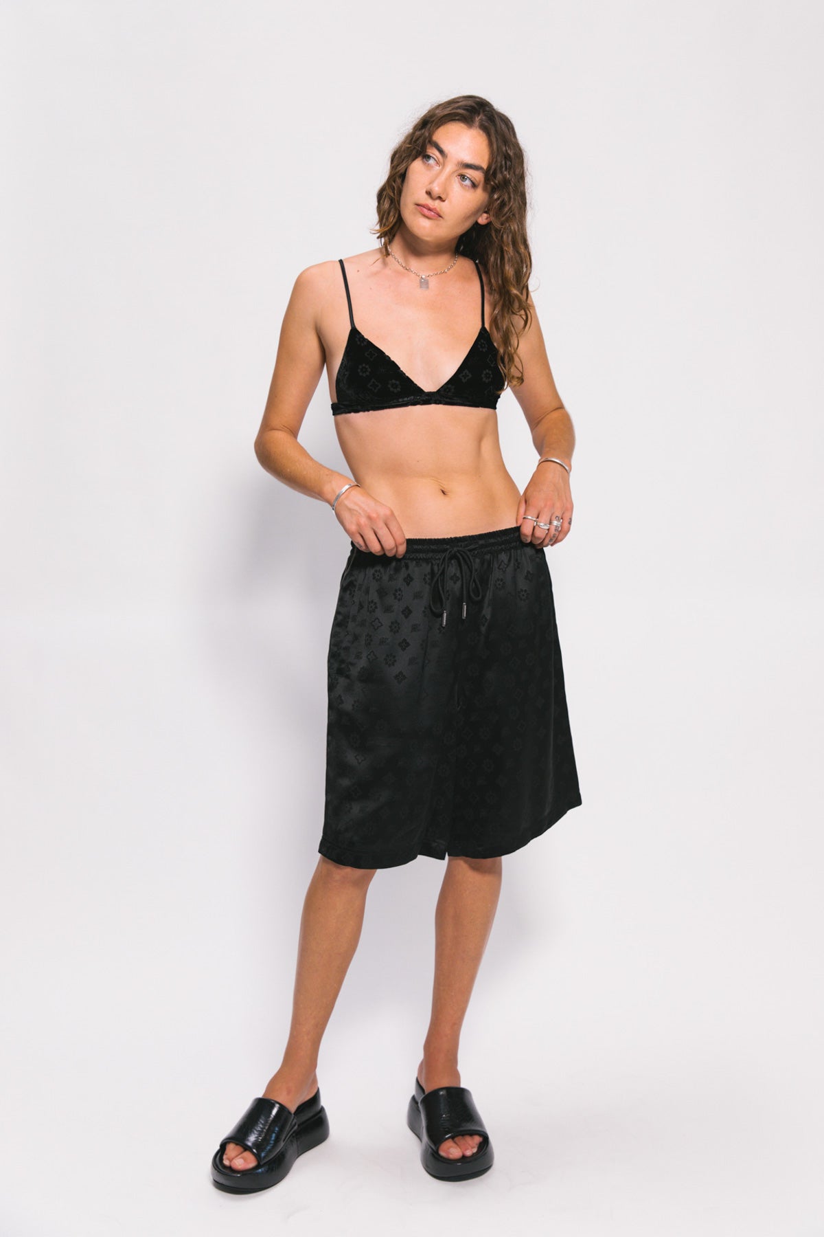 Jacquard Satin Basket Ball Shorts