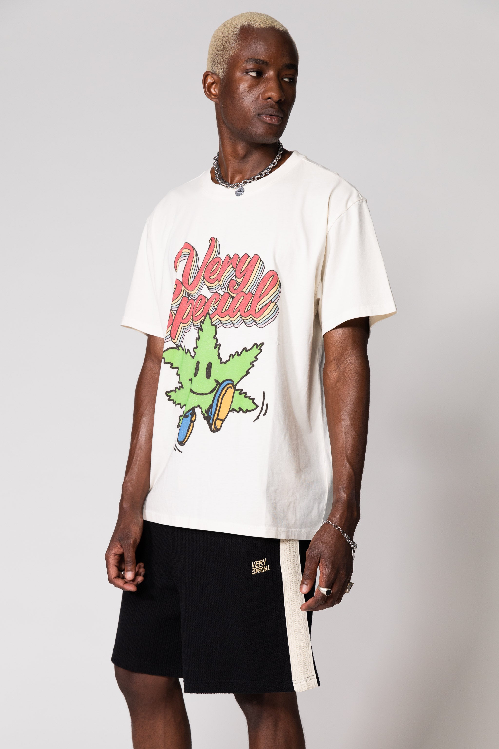 Black Knitted Relaxed Shorts