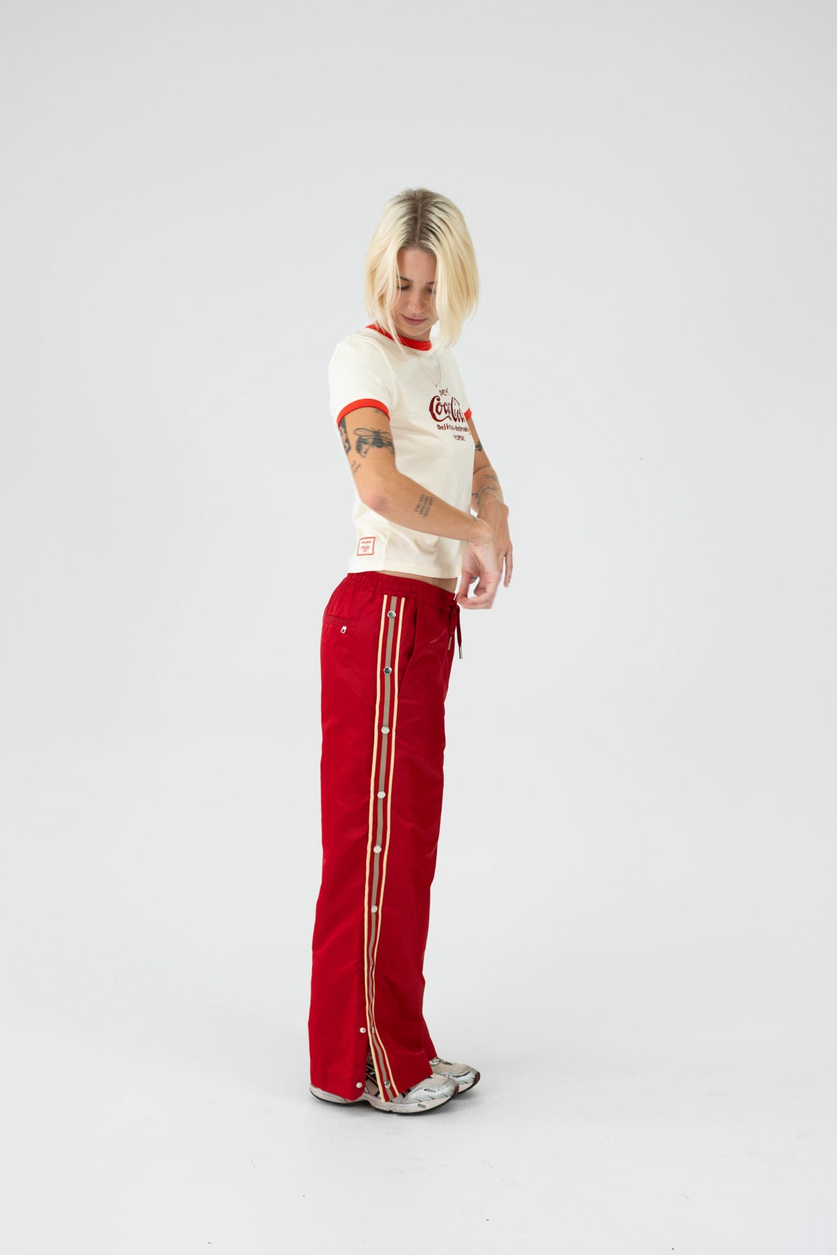 Classic Coke Racing Nylon Pant
