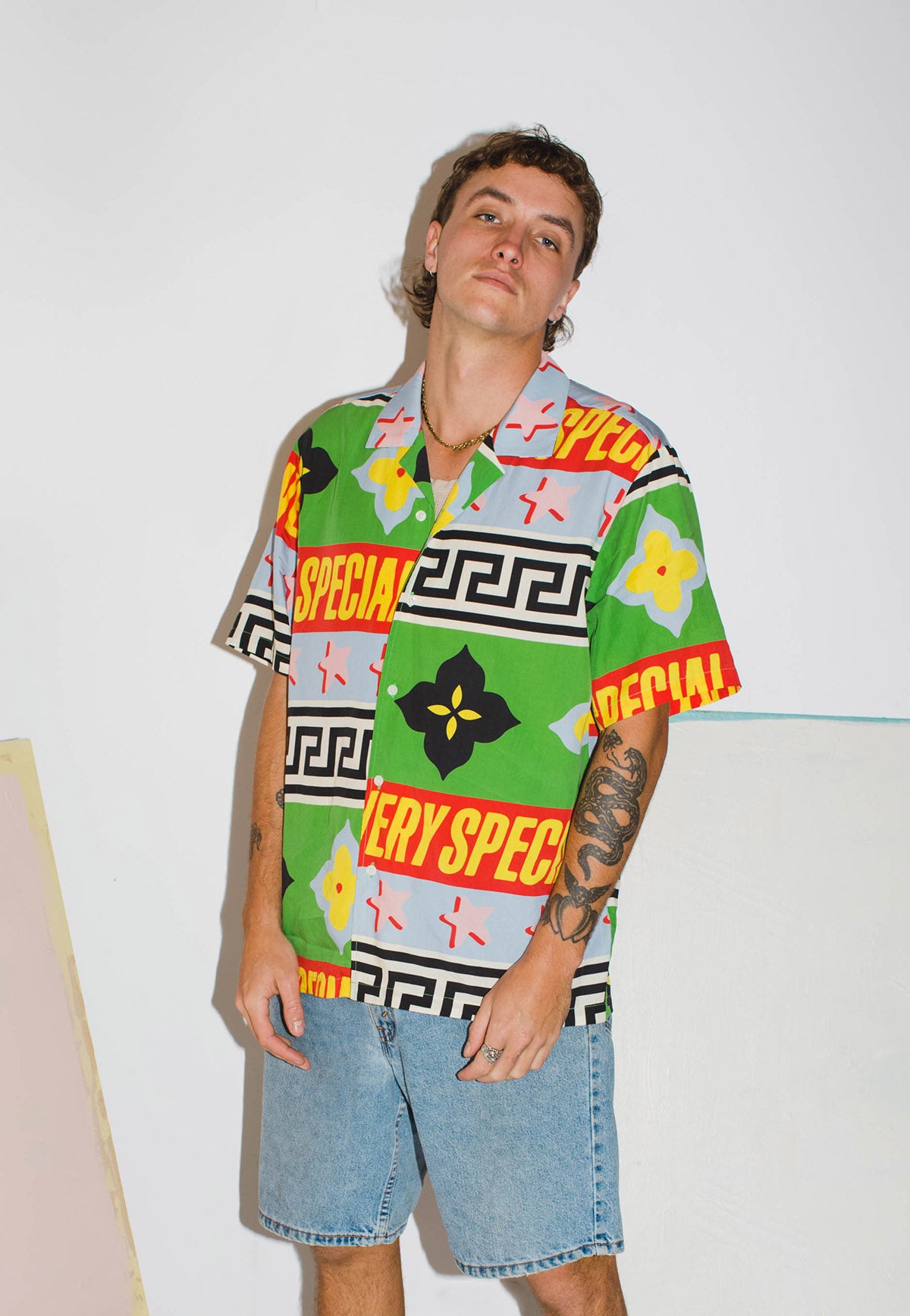 "Very Geo 2.0" Resort Shirt