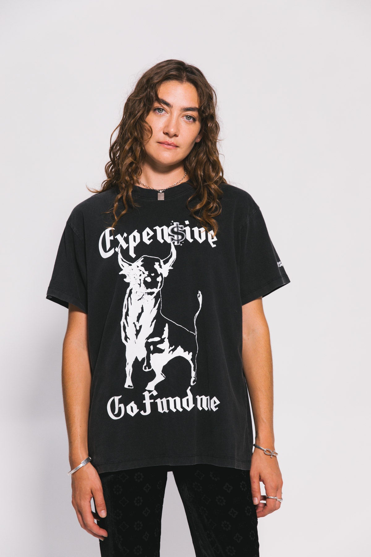 Black Go Fund Me Tee