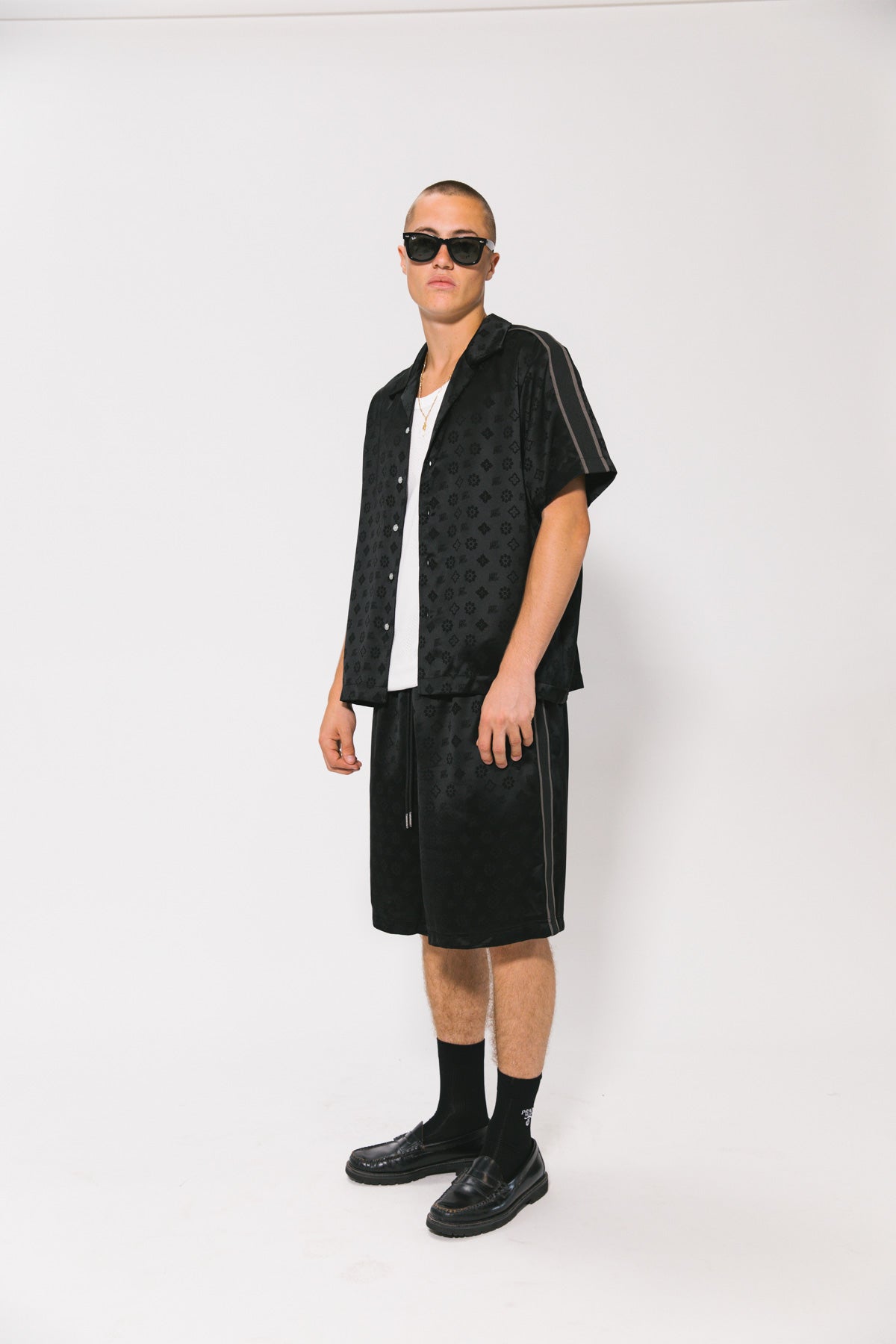 Jacquard Satin Basket Ball Shorts