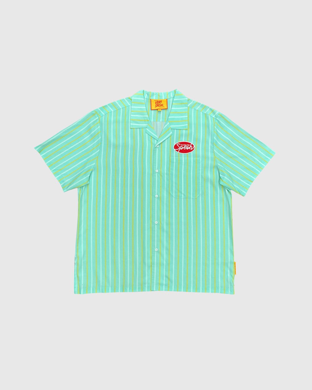 Aqua "Geo Stripe " Resort Shirt