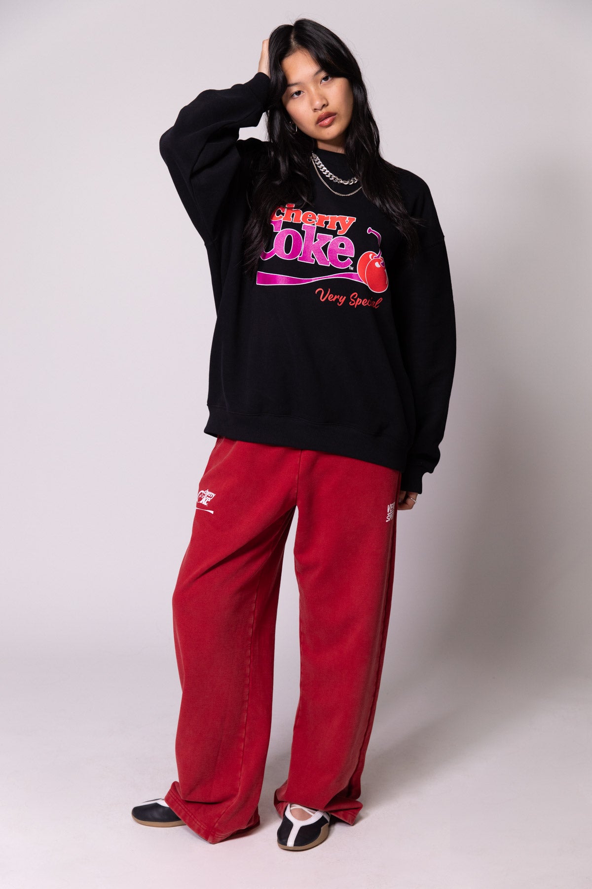Black Cherry Coke Classic Crew