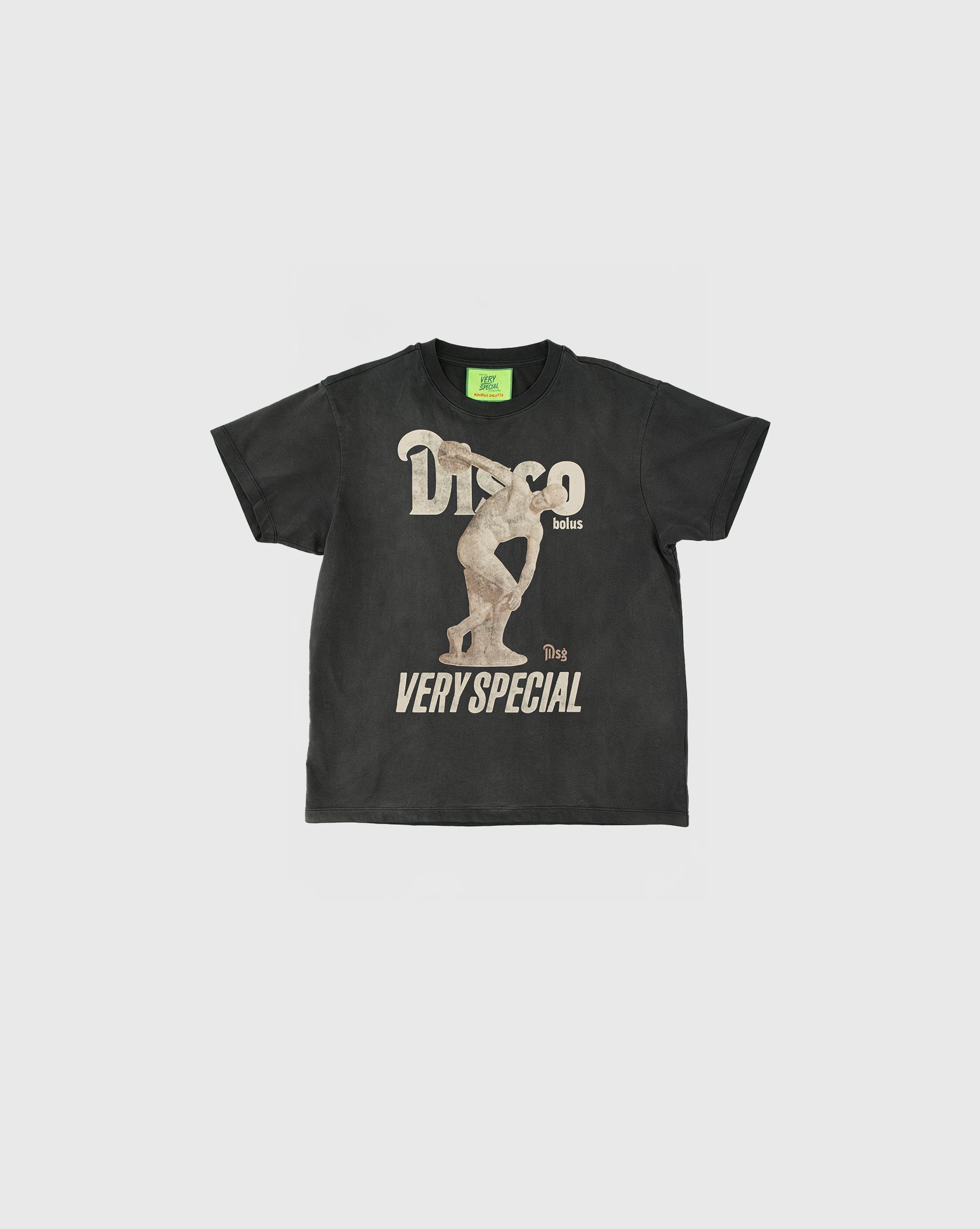 "MSG Disco" Graphic Tee Faded Black