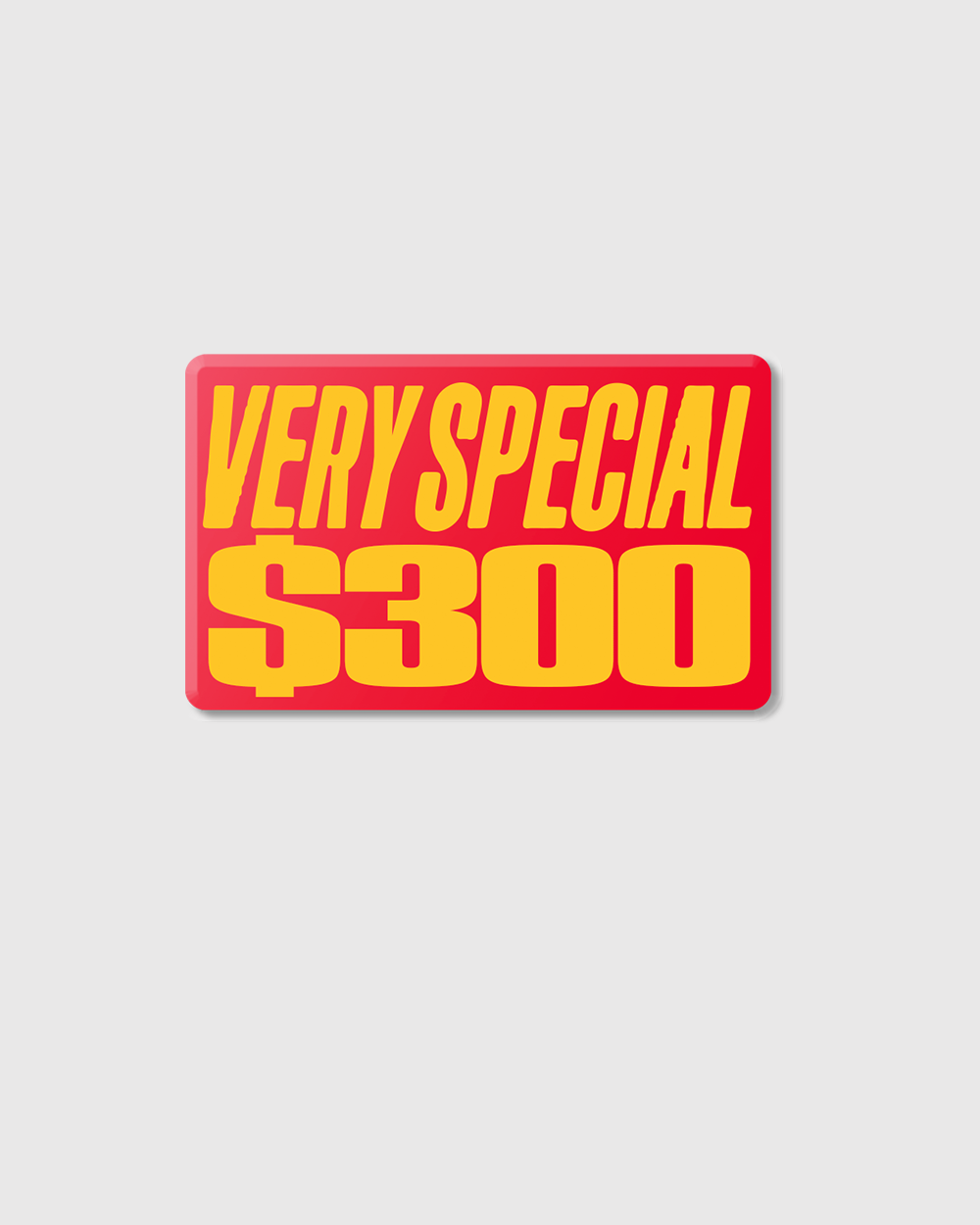 Very Special Gift Card