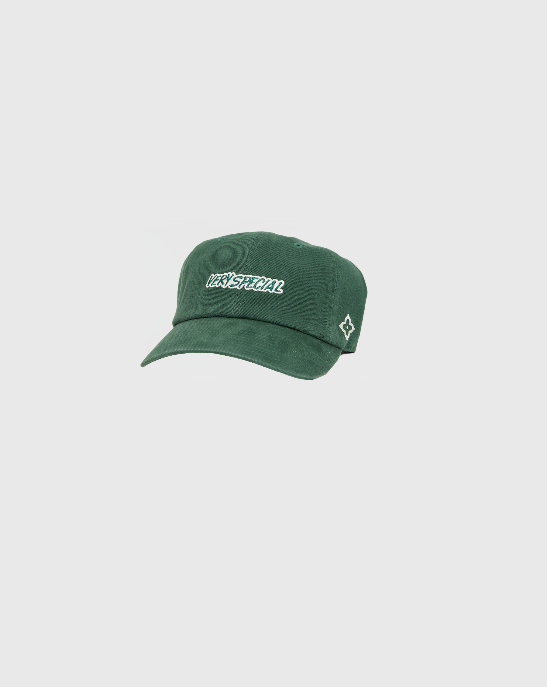 Green Special Motif Dad Cap